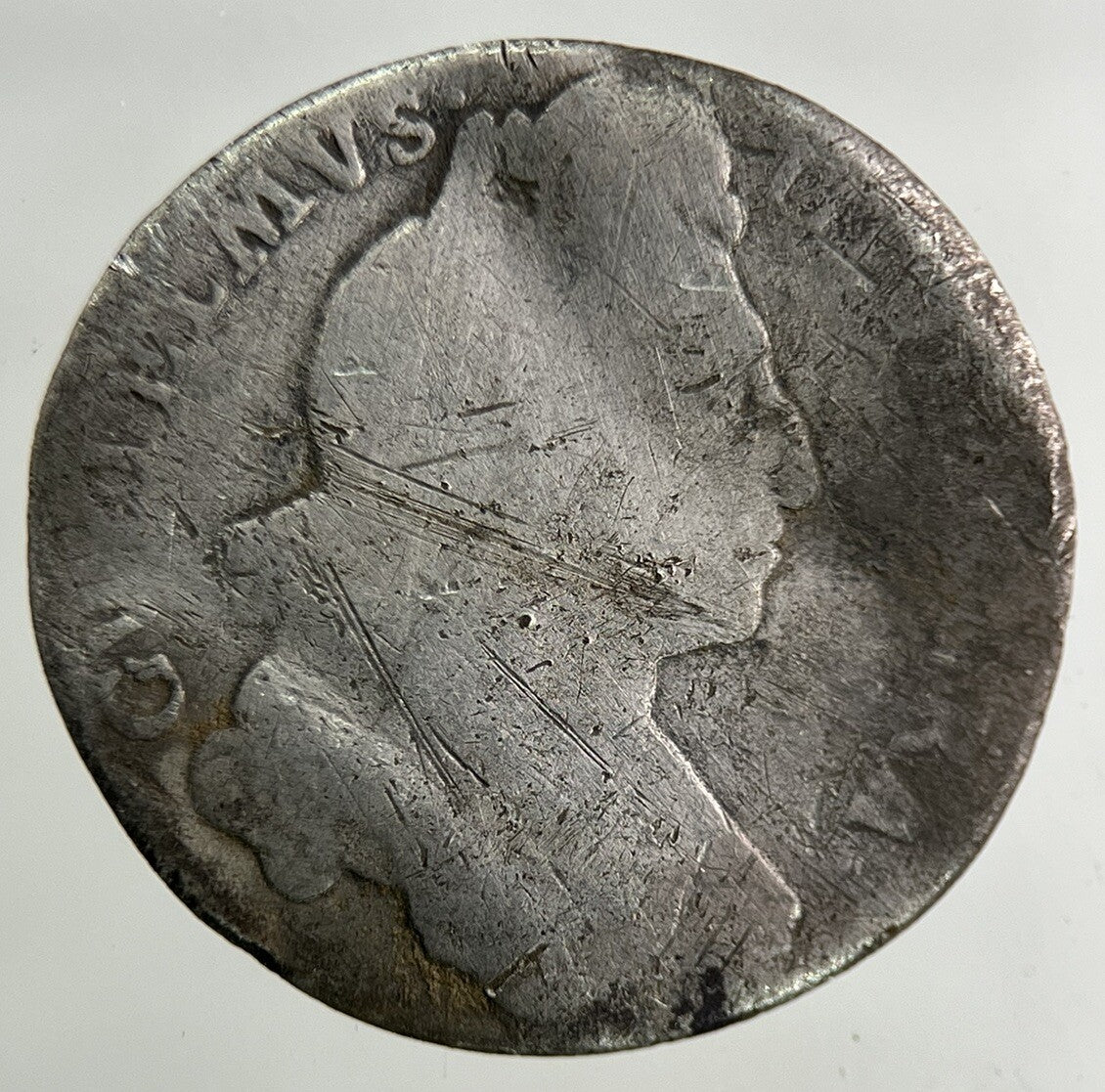 British William III 3rd Sixpence Silver Coin | Fair Grade