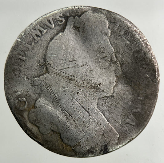 British William III 3rd Sixpence Silver Coin | Fair Grade