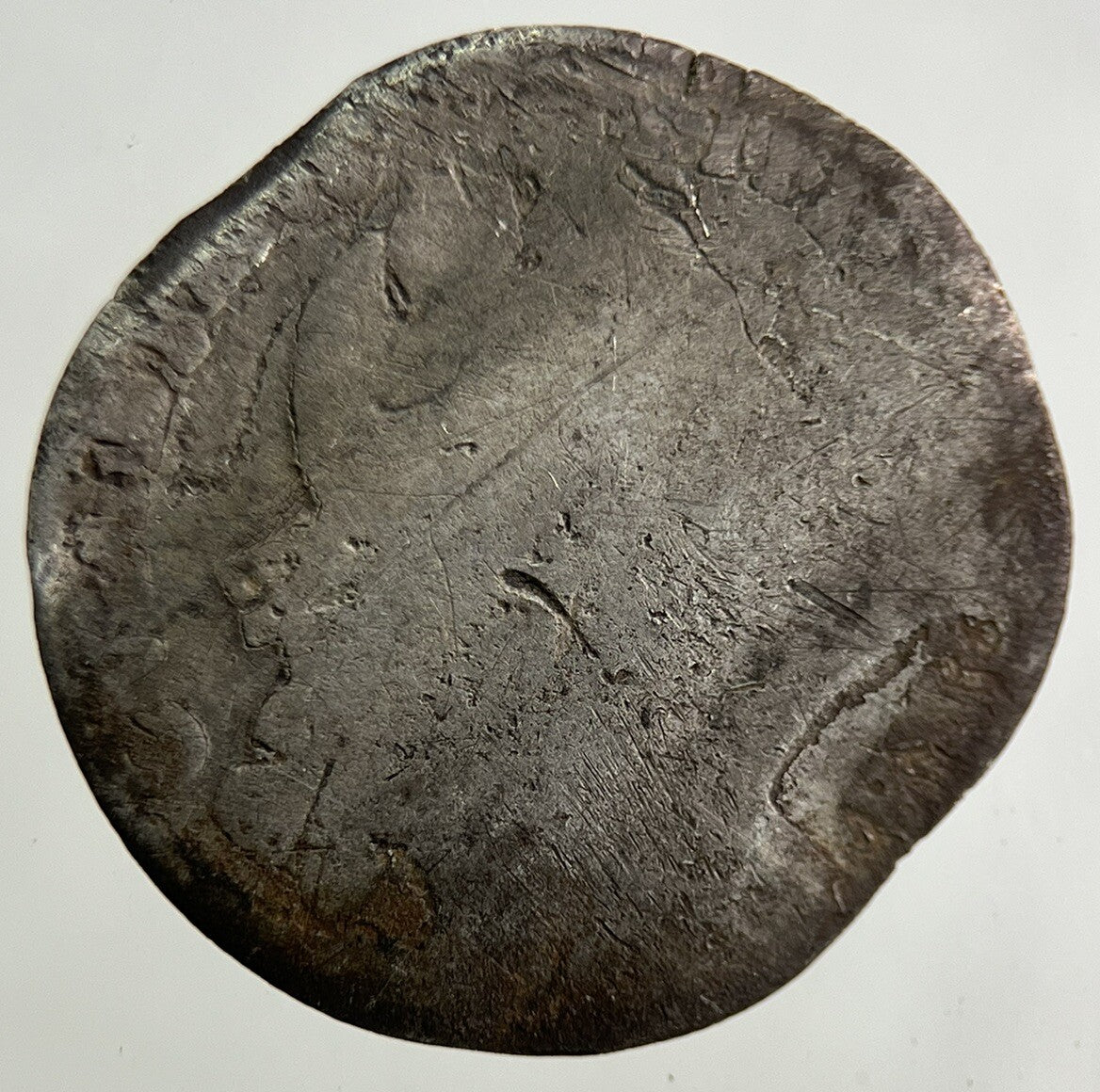 British William III 3rd Sixpence Silver Coin | Fair Grade