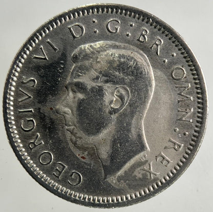 1948 George VI Sixpence Coin | Fine Collectable Grade