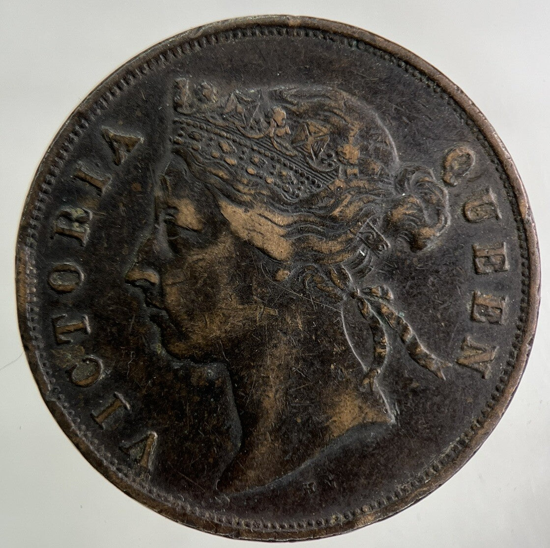 1890 Mauritius 5 Cents Coin | Fine Collectable Grade