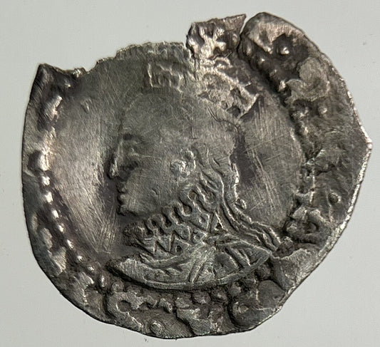 British Elizabeth I 1st Hammered Silver Penny Coin | Fine Collectable Grade