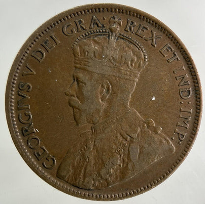 1918 Canada One Cent Coin | Fine Collectable Grade