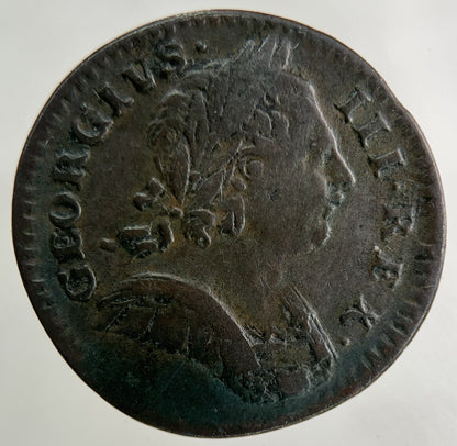1773 George III 3rd Farthing Coin | Very High Grade