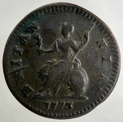 1773 George III 3rd Farthing Coin | Very High Grade