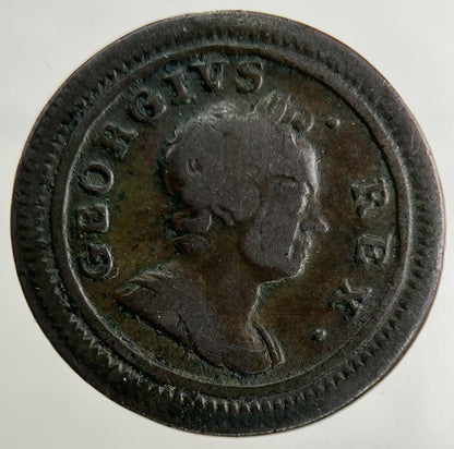 1719 George I 1st Farthing Coin | Fine Collectable Grade