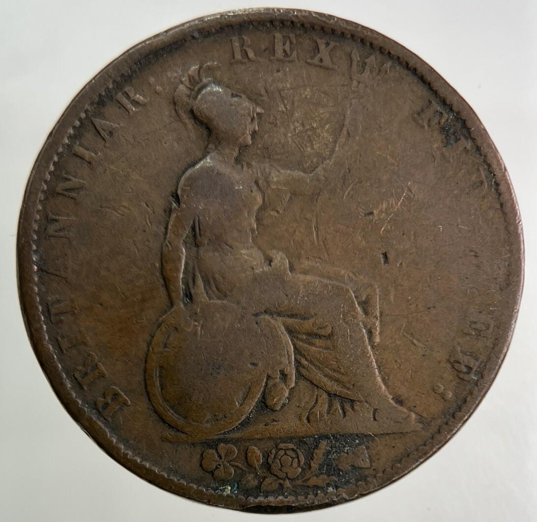 1831 William IV Half-Penny Coin | Collectable Grade