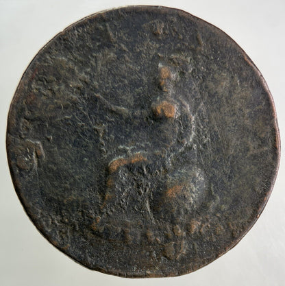 1799 George III 3rd Half-Penny Coin | Worn Grade
