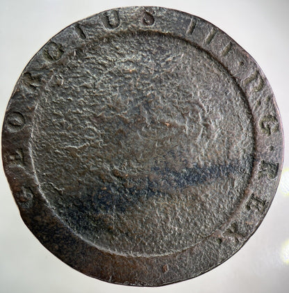 1797 George III 3rd Cartwheel Two-Pence Coin | Collectable Grade