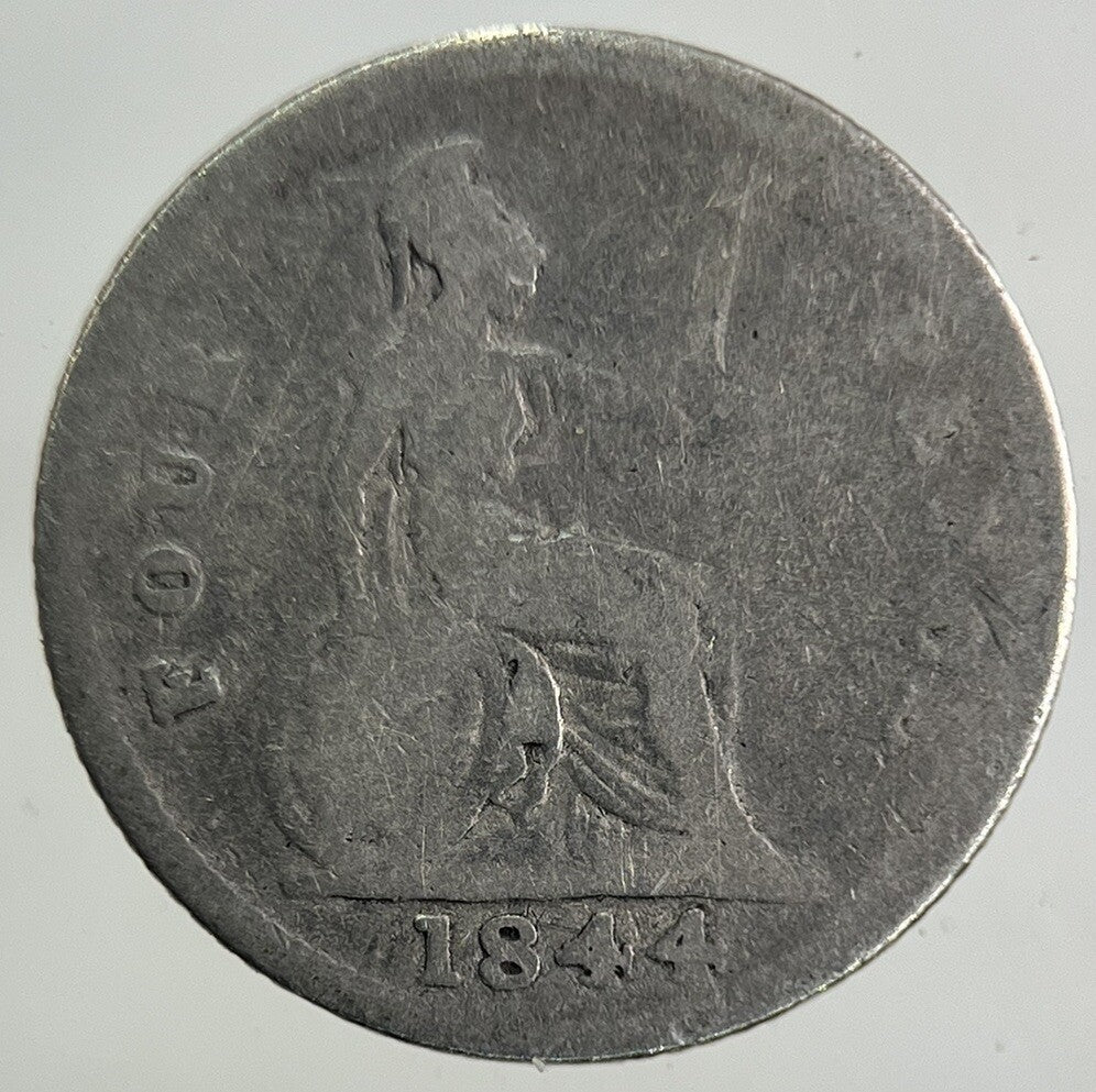 1844 Victoria Four-Pence Groat Silver Coin | Collectable Grade
