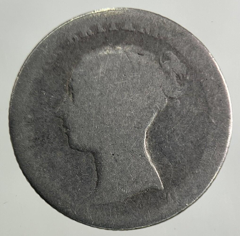 1844 Victoria Four-Pence Groat Silver Coin | Collectable Grade