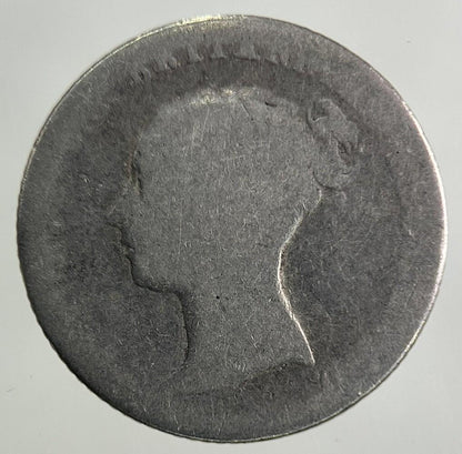 1844 Victoria Four-Pence Groat Silver Coin | Collectable Grade