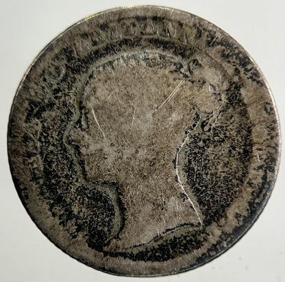 1843 Victoria Four-Pence Groat Silver Coin | Collectable Grade