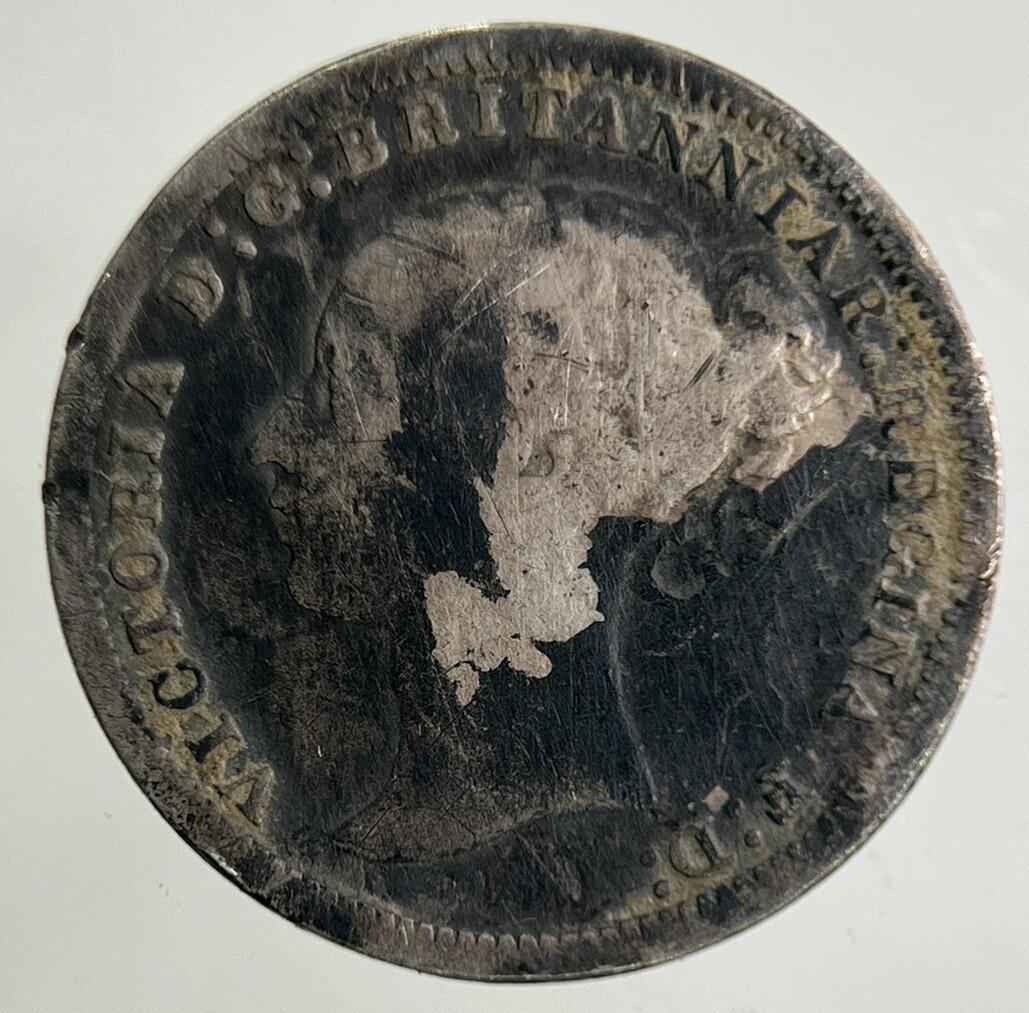 1874 Victoria Threepence Silver Coin | Collectable Grade