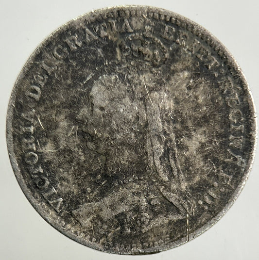 1891 Victoria Threepence Silver Coin | Collectable Grade