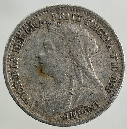 1899 Victoria Threepence Silver Coin | Fine Collectable Grade