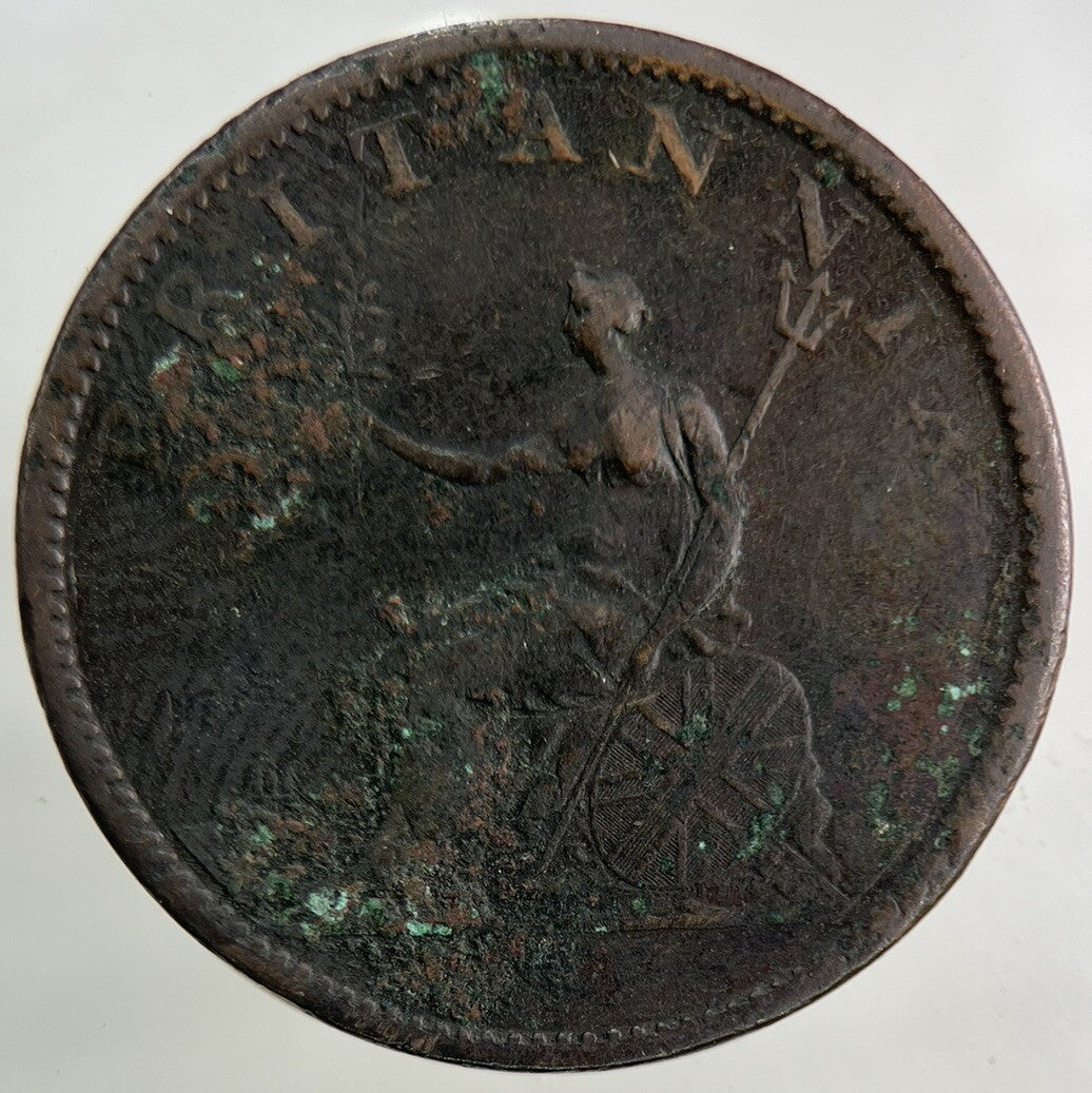 1807 George III 3rd Half-Penny Coin | Fine Collectable Grade