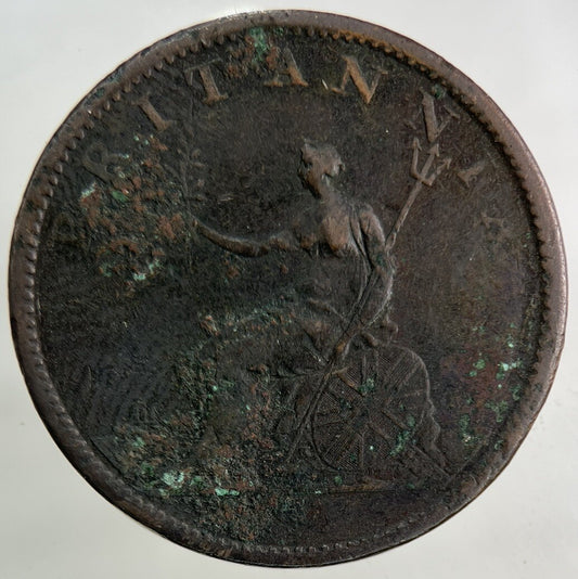 1807 George III 3rd Half-Penny Coin | Fine Collectable Grade