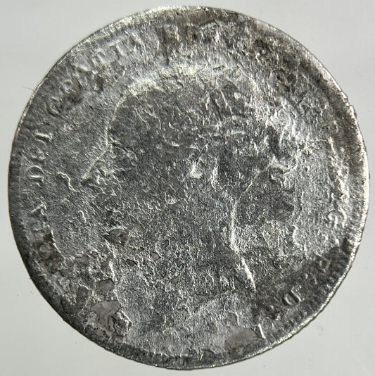 British Victoria Sixpence Silver Coin | Fair Grade