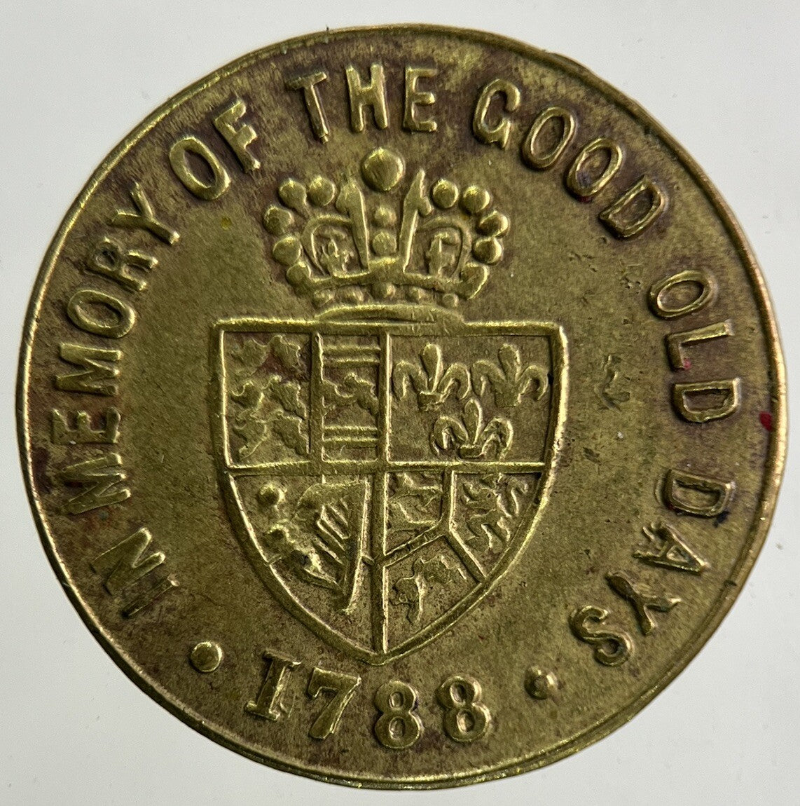 1788 George III 3rd Gaming Token Coin | Very High Grade