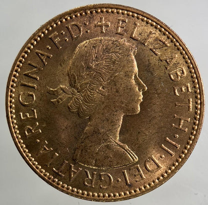 1966 Elizabeth II 2nd Half-Penny Coin | Very Fine Grade