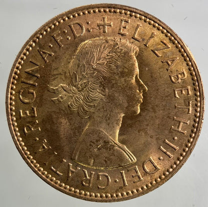 1966 Elizabeth II 2nd Half-Penny Coin | Very Fine Grade