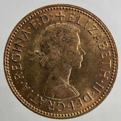 1966 Elizabeth II 2nd Half-Penny Coin | Very Fine Grade