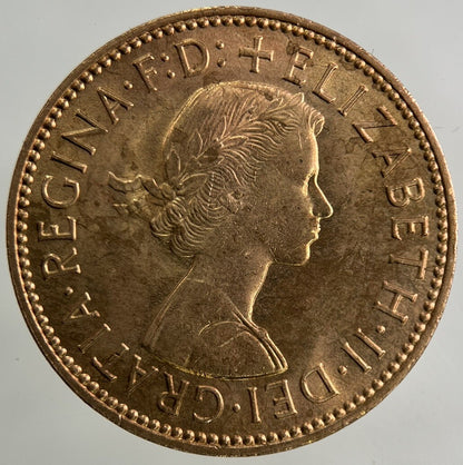 1966 Elizabeth II 2nd Half-Penny Coin | Very Fine Grade