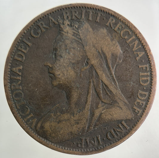 1900 Victoria One Penny Coin | Collectable Grade