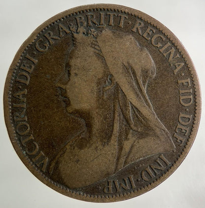 1901 Victoria One Penny Coin | Collectable Grade