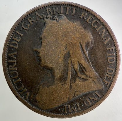 1897 Victoria One Penny Coin | Collectable Grade