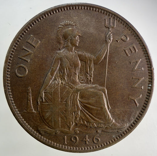 1946 George VI One Penny Coin | Very High Grade
