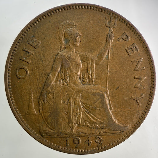 1949 George VI One Penny Coin | Very High Grade