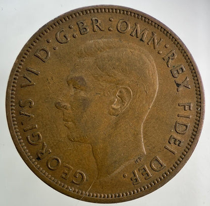 1949 George VI One Penny Coin | Very High Grade