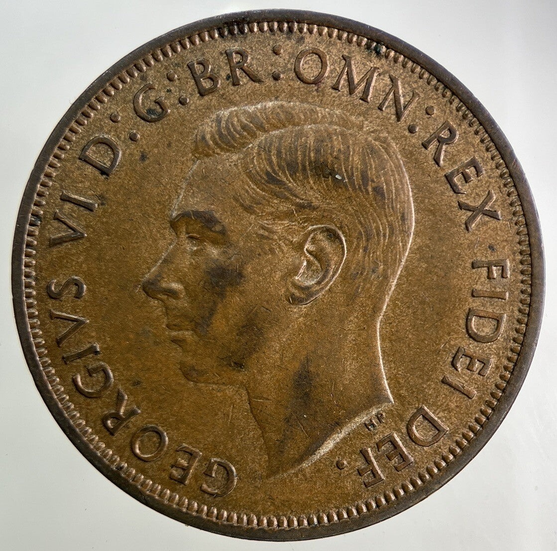 1949 George VI One Penny Coin | Very High Grade