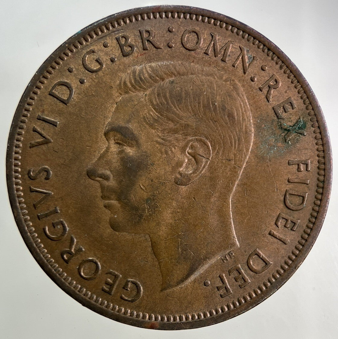 1949 George VI One Penny Coin | Very High Grade