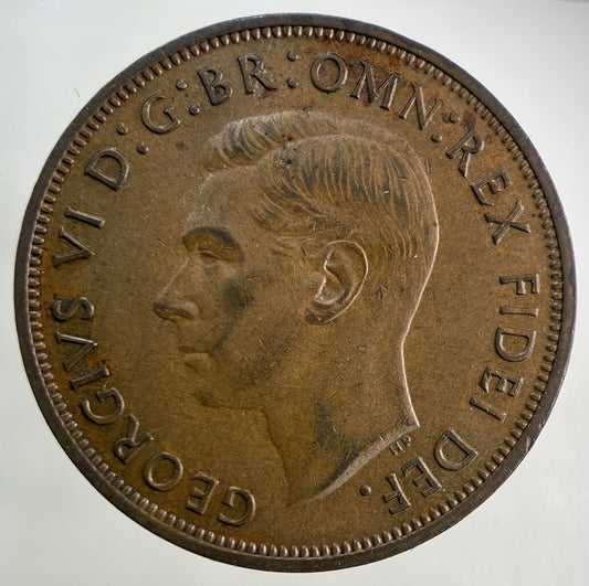 1949 George VI One Penny Coin | Very High Grade