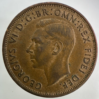 1949 George VI One Penny Coin | Very High Grade