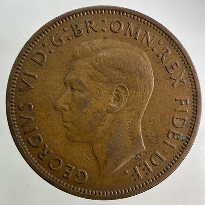 1949 George VI One Penny Coin | Very High Grade