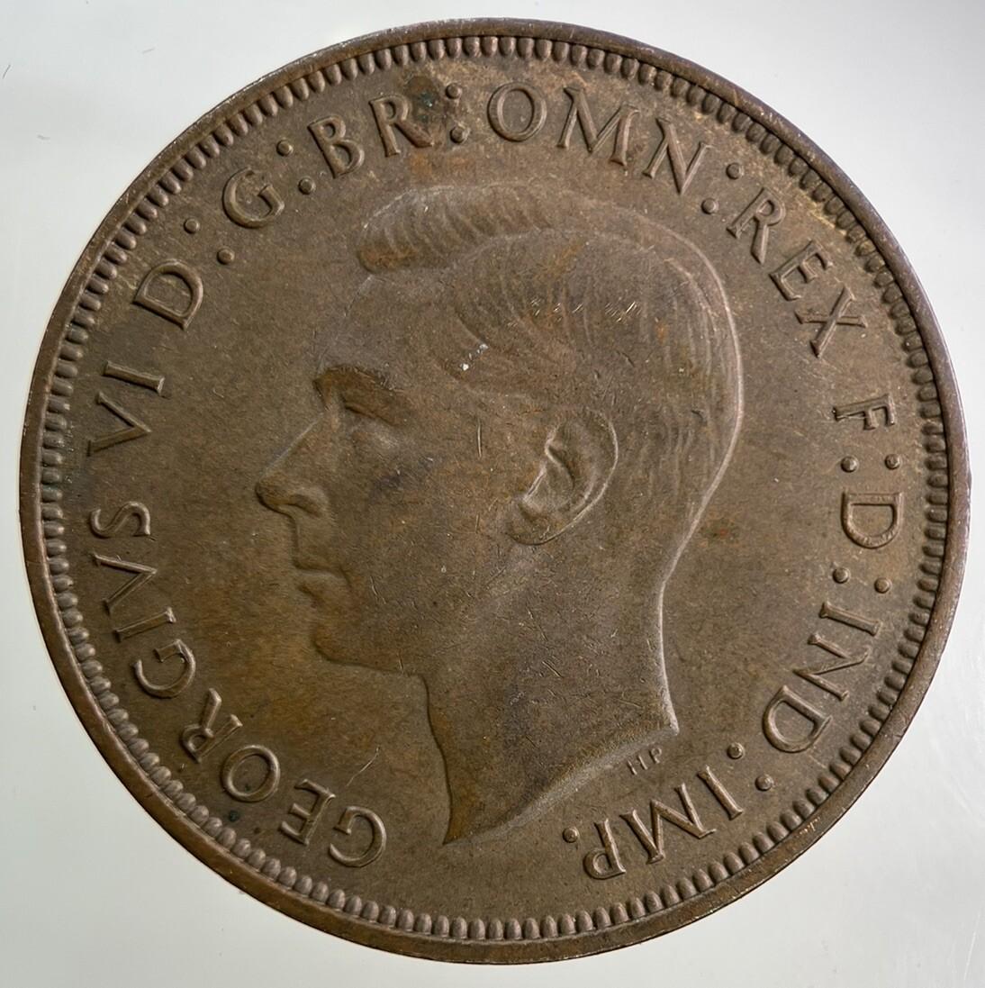 1948 George VI One Penny Coin | Very High Grade