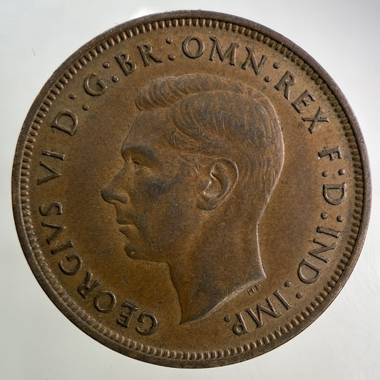 1938 George VI One Penny Coin | Very High Grade