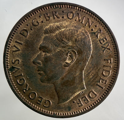 1952 George VI Half-Penny Coin | Very High Grade