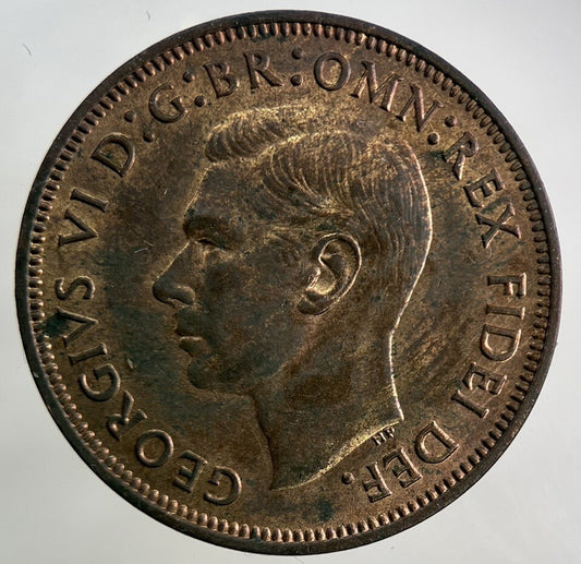1952 George VI Half-Penny Coin | Very High Grade