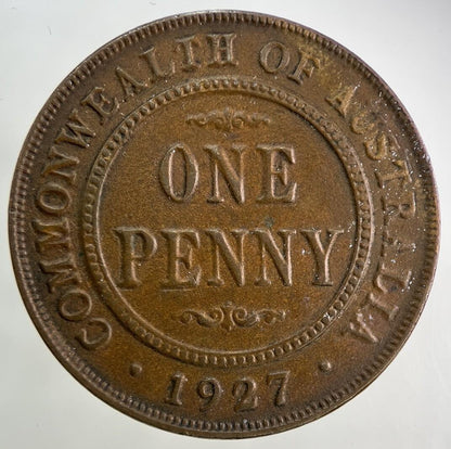 1927 Australia One Penny Coin | Very High Grade