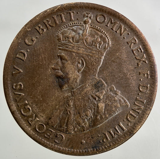 1922 Australia Half-Penny Coin | Very High Grade