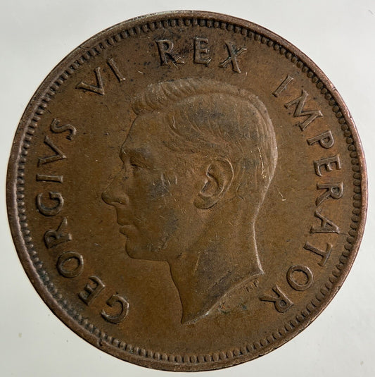 1941 South Africa Half-Penny Coin | Fine Collectable Grade