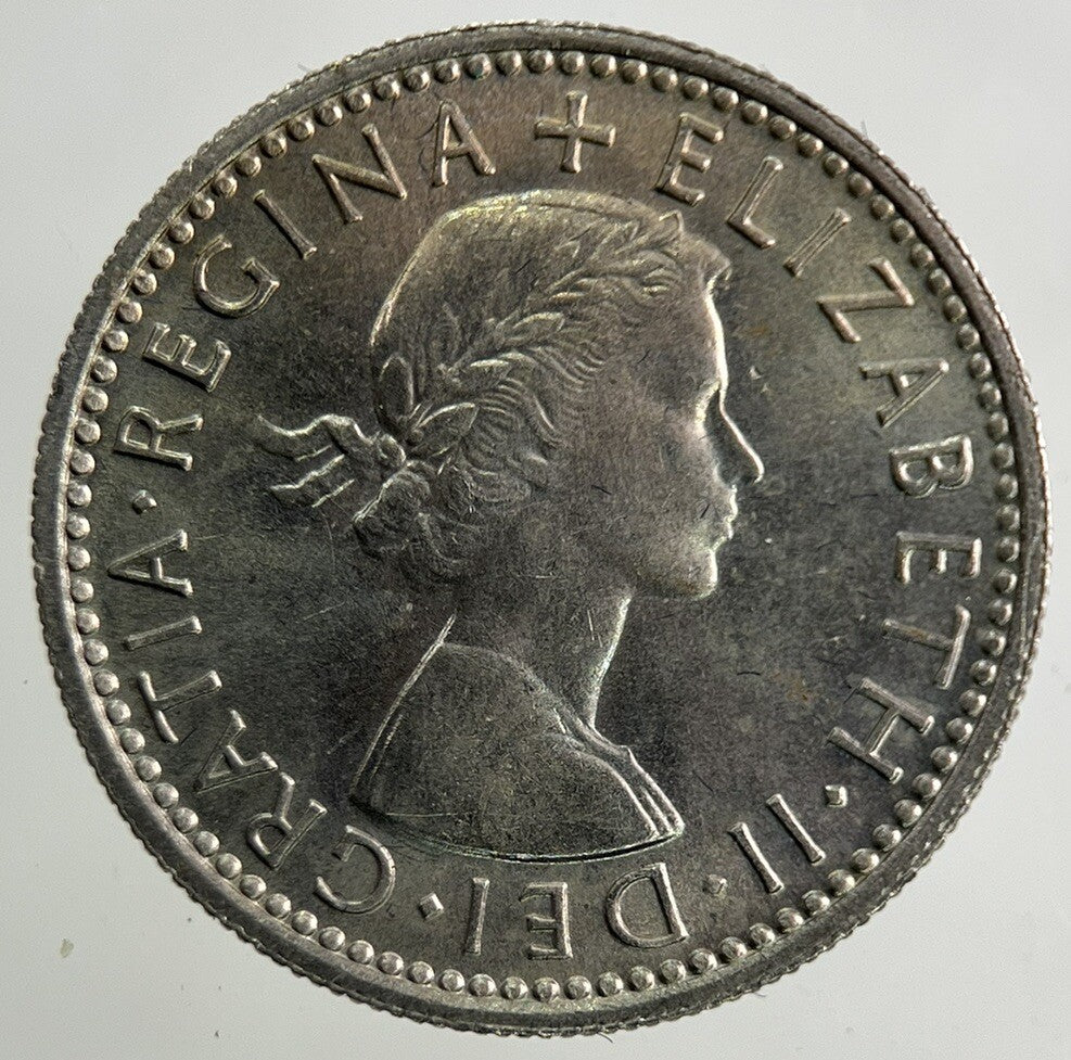 1964 Elizabeth II 2nd Sixpence Coin | Very Fine Grade
