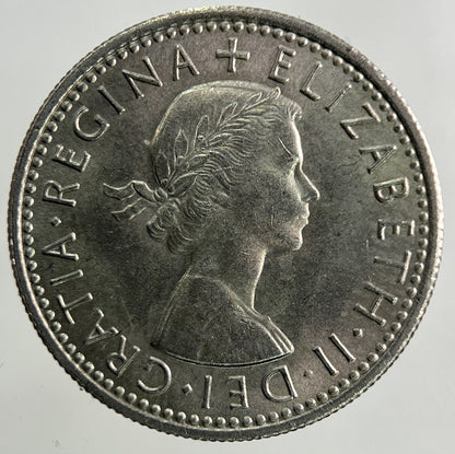 1966 Elizabeth II 2nd Sixpence Coin | Very Fine Grade