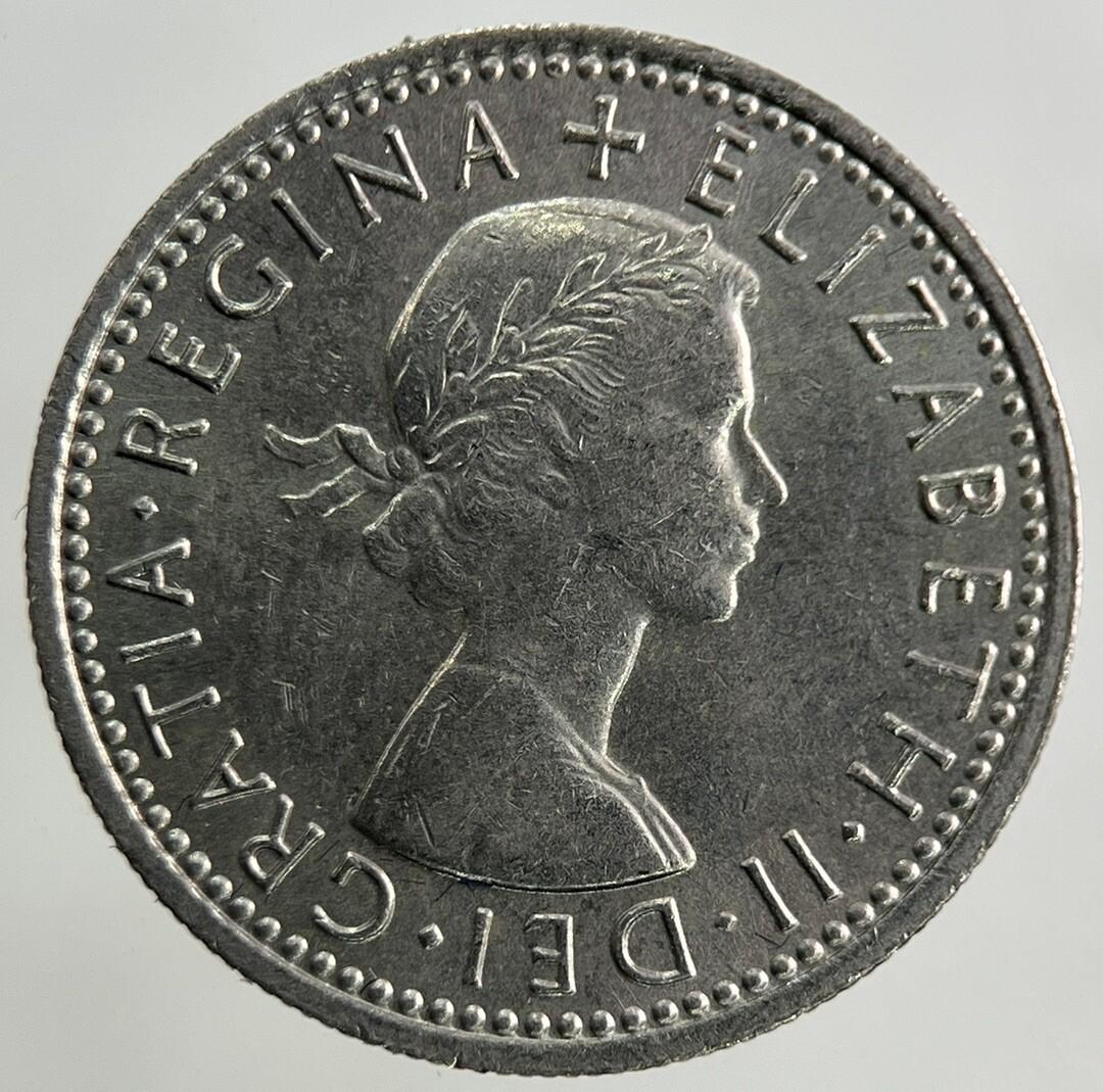 1967 Elizabeth II 2nd Sixpence Coin | Very Fine Grade