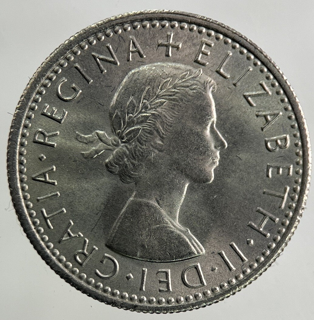 1967 Elizabeth II 2nd Sixpence Coin | Very Fine Grade